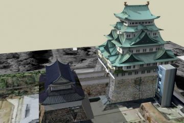 日本寺庙su模型下载 SketchUp建筑模型下载 第1张