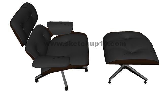 躺椅 sketchup室内模型下载 第1张