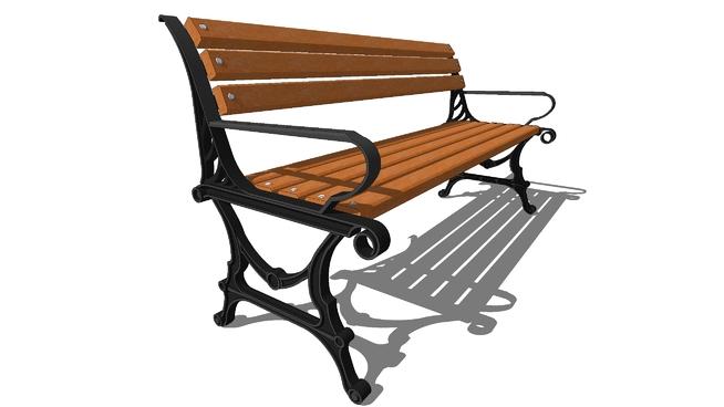 公园长椅板凳”的“Veles贝莱斯”/“| skp下载 家具 第1张