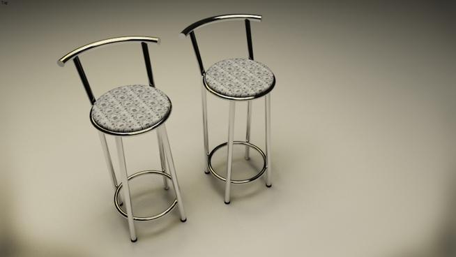 创意厨房凳子| skp下载3D 厨房及厨具 第1张
