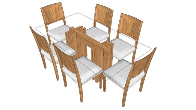 COMEDOR|SketchUp模型下载 家具 第1张