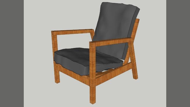 lillberg | sketchup模型下载宜家的椅子 家具 第1张