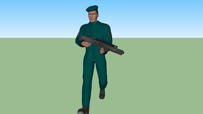 vrasian步兵部队| SketchUp模型下载 人物草图大师模型下载 第1张