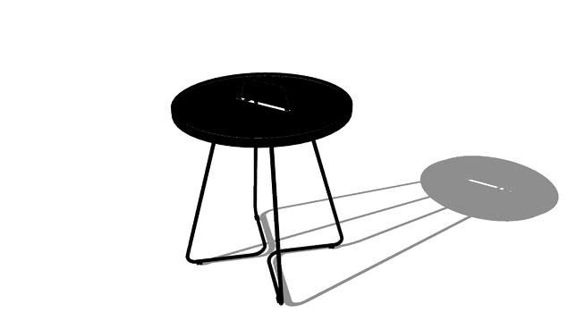 边几小茶几小餐桌咖啡桌-编号126755 sketchup室内模型下载 第1张