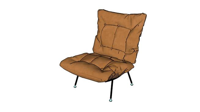 椅子模型skp-编号127056 sketchup室内模型下载 第1张