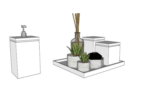 07 | sketchup模型库厕所 sketchup室内模型下载 第1张