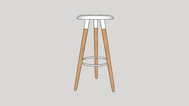 椅子凳子模型-编号 sketchup室内模型下载 第1张
