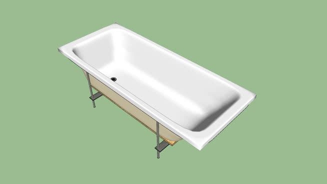 浴缸模型-编号127185 sketchup室内模型下载 第1张