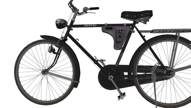 自行车装饰-编号260 sketchup室内模型下载 第1张