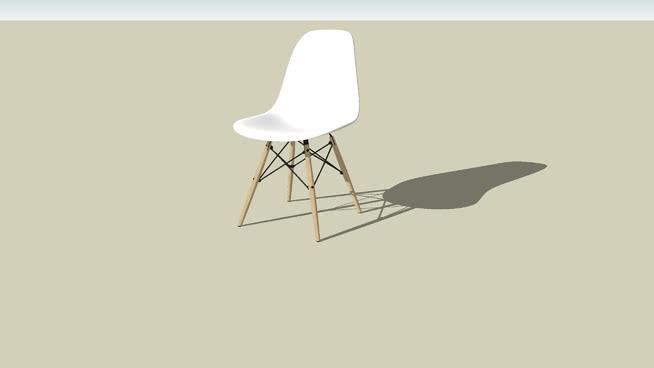 椅子凳子模型-编号458 sketchup室内模型下载 第1张