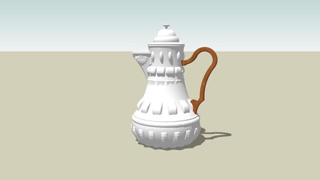 室内罐杯瓶壶类装饰小件-编号127512 sketchup室内模型下载 第1张