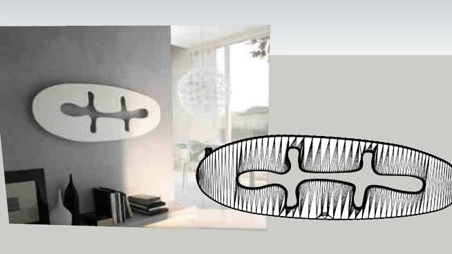 设计师Mariano Moroni设计的散热器丛林 sketchup室内模型下载 第1张