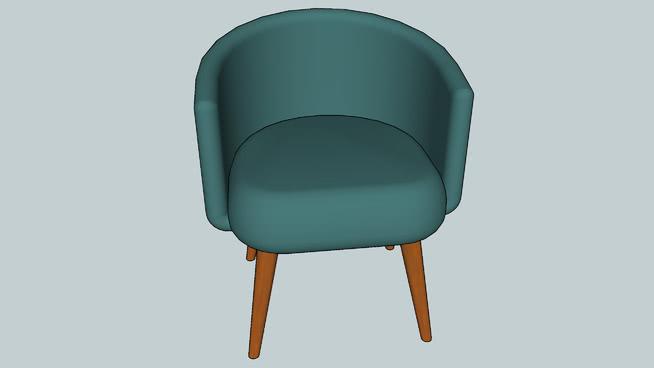 椅子凳子模型-编号313 sketchup室内模型下载 第1张