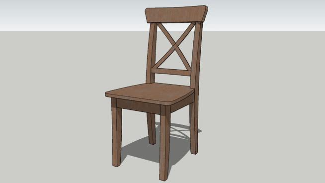 椅子凳子模型-编号484 sketchup室内模型下载 第1张