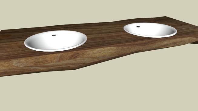 厨卫水槽模型-编号693 sketchup室内模型下载 第1张