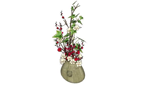 通过| su模型suryamurali装饰花瓶 sketchup室内模型下载 第1张