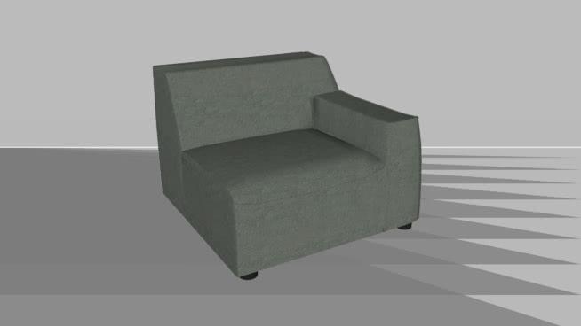 su模型 2818—282 | su模型形沙发 沙发 第1张