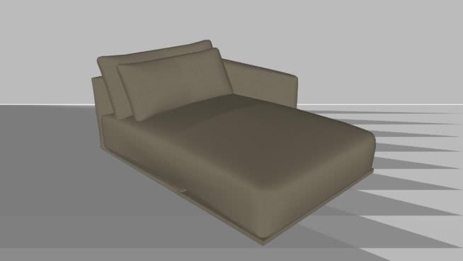 sketchup模型长滩沙发2911 049 沙发 第1张