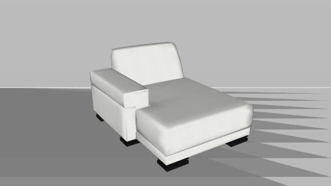 su模型大躺椅| sketchup模型下载2380 047 沙发 第1张