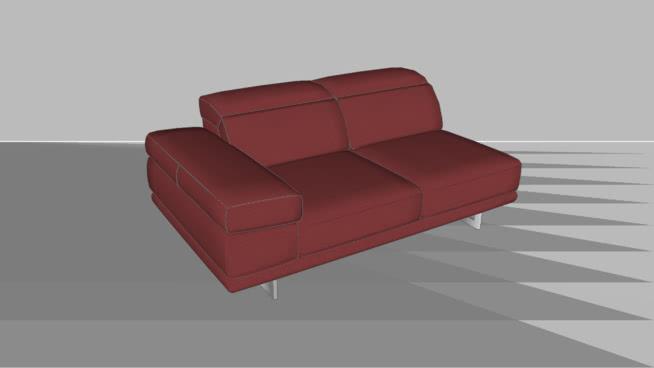 沙发草图大师模型 Preludio 沙发 2782 016| skp下载 沙发 第1张
