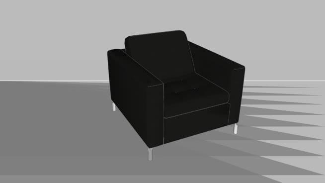 sketchup模型萨伏伊扶手椅2458 3 沙发 第1张