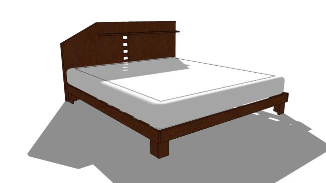 | su模型婚床 床 第1张