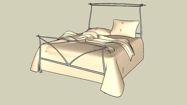 用| su模型床框架 床 第1张