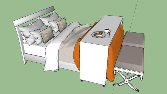 完整的| su模型床 床 第1张