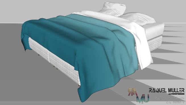 | sketchup模型下载床 床 第1张