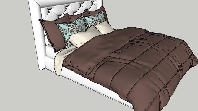 _ 1 | sketchup模型下载床 床 第1张