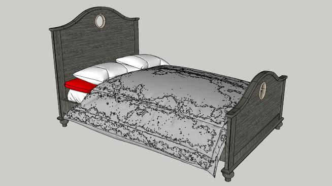 3 | su模型凌乱的床 床 第1张