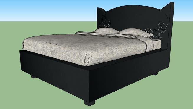 bohema | sketchup模型下载卧室的床 床 第1张