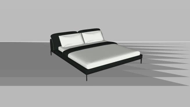 沙发草图大师模型 l013 l14 | skp下载帆床 床 第1张