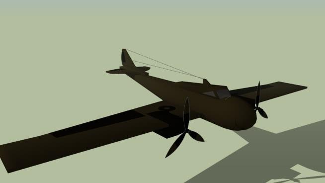 bomber 34 NIGHTFIGHTER| skp下载 飞机 第1张