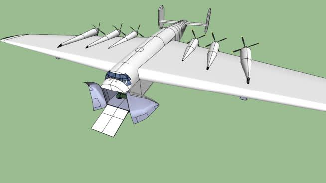 平面| sketchup模型下载货物 飞机 第1张