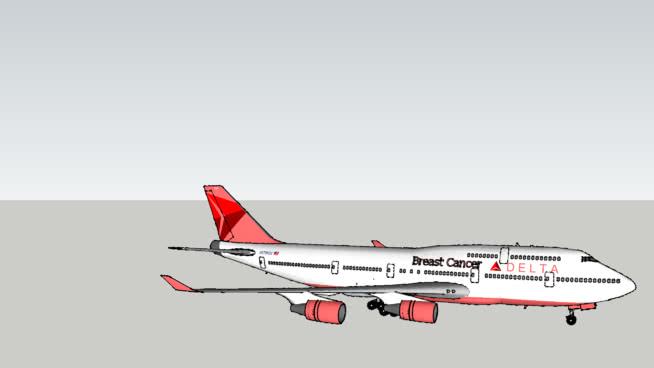 布雷斯特三角洲恶性肿瘤747例 飞机 第1张