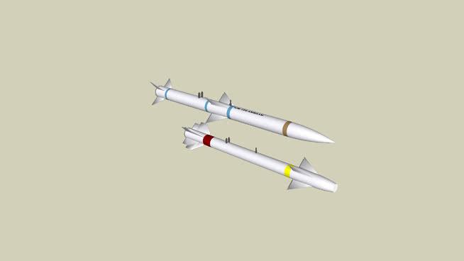 AIM- AMRAAM和Sourder-Su 防空机械模型 第1张