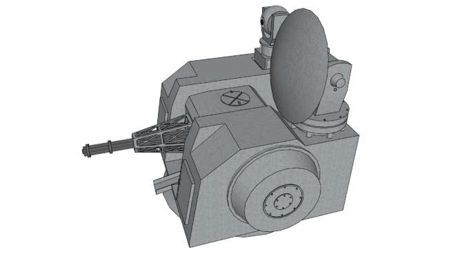 AK—0近距离武器系统 防空机械模型 第1张