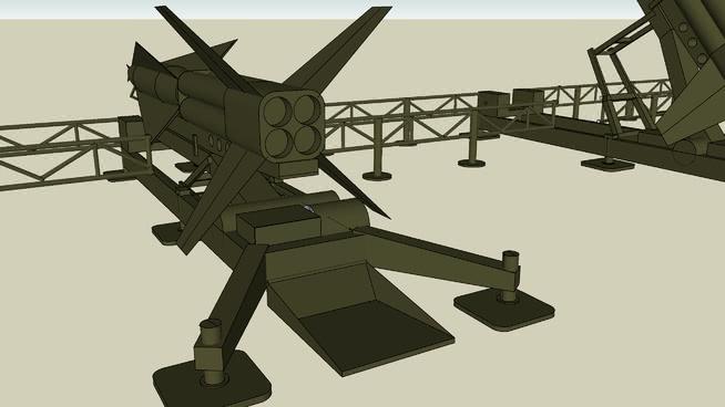 耐克mim14 C | skp下载大力士 防空机械模型 第1张