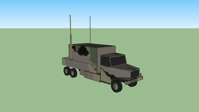 TOC | sketchup模型库爱国者 防空机械模型 第1张