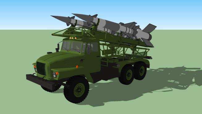 S－“NEVA”-PR-14A转接器 防空机械模型 第1张