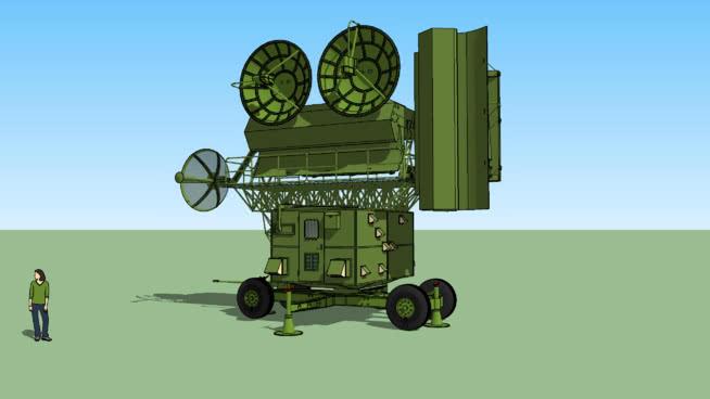 SNR—75“范宋娥”雷达 防空机械模型 第1张