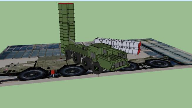 S-3 PMU SA-10“咕哝”防空导弹发射器 防空机械模型 第1张