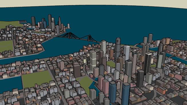 desseb city|SketchUp模型库 城市规划 第1张