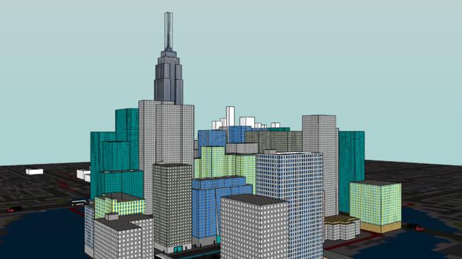 多伦多市| sketchup模型下载2 城市规划 第1张