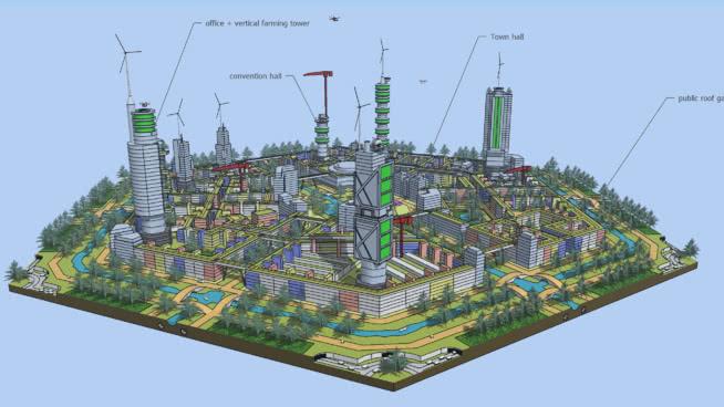 ARGO建筑师理想的未来生态城市 城市规划 第1张