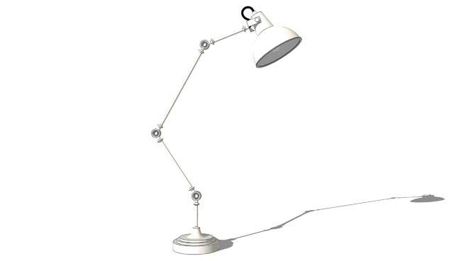 康拉德灯，sketchup模型， 4 | su模型台灯 灯具 第1张