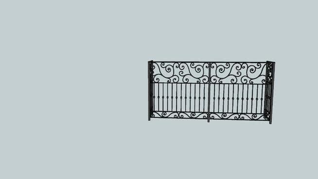porch railing| skp下载 楼梯,栏杆,扶手 第1张