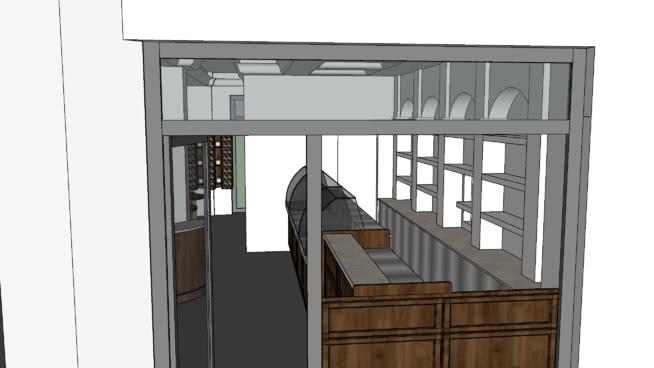| sketchup模型下载酒吧 厨房及厨具 第1张