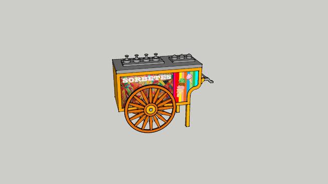Sorbetes Cart（菲律宾冰淇淋车） 商用家具 第1张